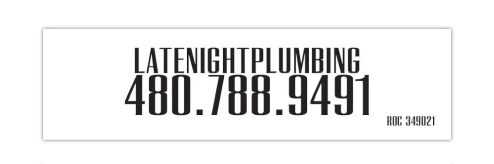 Slide of Late Night Plumbing