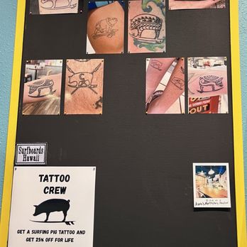 Kono's Northshore - Tattoo Crew board. - Hawaiian Near Me - Houston, Texas Kono's Northshore - Tattoo Crew board. - Hawaiian Near Me - Houston, Texas