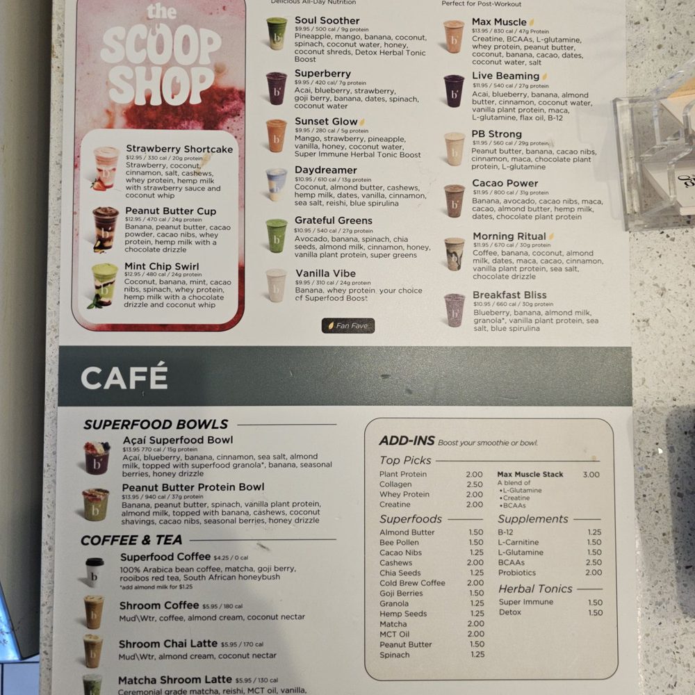 Beaming - Menu 8/31/25 - Juice Bars & Smoothies Near Me - Irvine, California Beaming - Menu 8/31/25 - Juice Bars & Smoothies Near Me - Irvine, California