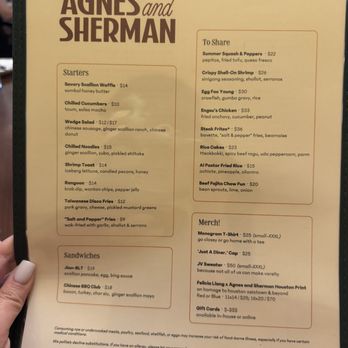 Agnes and Sherman - Diners Near Me - Houston, Texas Agnes and Sherman - Diners Near Me - Houston, Texas
