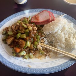 BBQ Pork Egg Foo Young