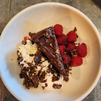 Stonehorse Cafe - Lunch size Choc Fudge Cheesecake - New American Near Me - Tulsa, Oklahoma