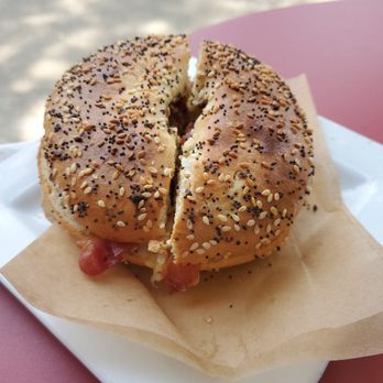 Mean Mug Coffee - Everything bagel with egg cheese and bacon - Jazz & Blues Near Me - Salisbury, North Carolina Mean Mug Coffee - Everything bagel with egg cheese and bacon - Jazz & Blues Near Me - Salisbury, North Carolina