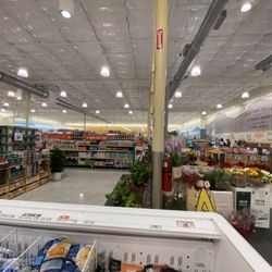 Sprouts Farmers Market - Inside by seafood looking toward middle of store and registers.