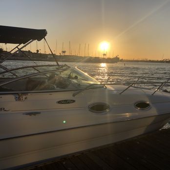 Boat And Bottle - The beautiful sunset - Boat Tours Near Me