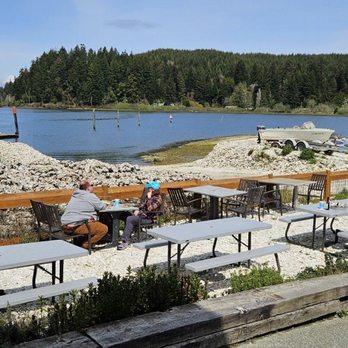 Clausen Oysters - The view at Clausen oysters. - Seafood Near Me - North Bend, Oregon Clausen Oysters - The view at Clausen oysters. - Seafood Near Me - North Bend, Oregon