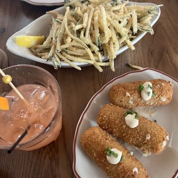 Pelato - Potato Croquettes, Zucchini Fries - Italian Near Me - Charleston, South Carolina Pelato - Potato Croquettes, Zucchini Fries - Italian Near Me - Charleston, South Carolina