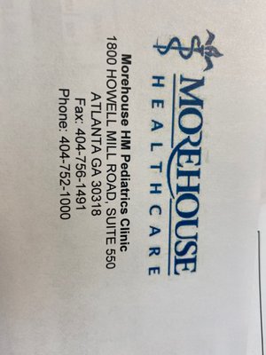 Morehouse Healthcare