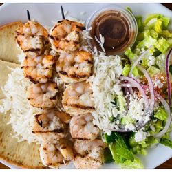 Gilan Pizza & Grill - Shrimp Platter.
