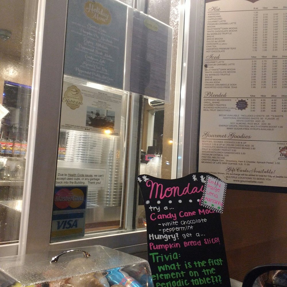 Gourmet Latte - Always great seasonal drinks! - Coffee & Tea Near Me - Seattle, Washington