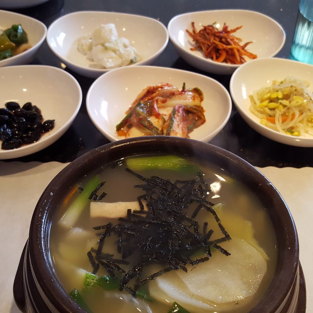 Mindeulle - Hand pulled noodles, clams, soup and banchan - Korean Near Me - Buena Park, California Mindeulle - Hand pulled noodles, clams, soup and banchan - Korean Near Me - Buena Park, California