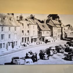 Huffkins Bakery and Tea Rooms - The square during the olden times