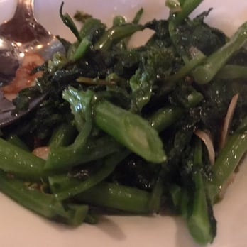 Carmelina's - Broccoli di rabe appetizer. Great flavor. Cooked al Dente. - Italian Near Me - Boston, Massachusetts Carmelina's - Broccoli di rabe appetizer. Great flavor. Cooked al Dente. - Italian Near Me - Boston, Massachusetts