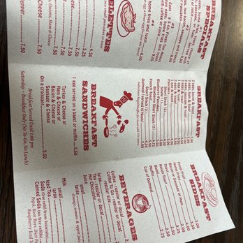Gina's Place - Menu 6/2023 - Diners Near Me - Cleveland, Ohio