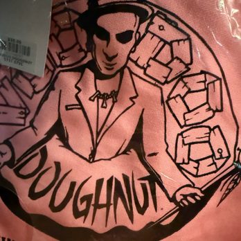 Voodoo Doughnut - Pink tote - Donuts Near Me - Houston, Texas