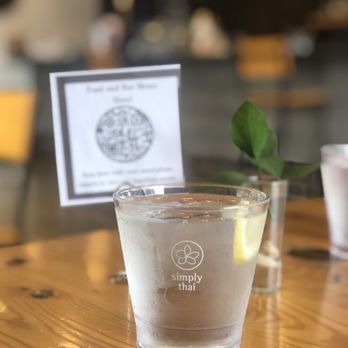 Simply Thai and Sushi Bar - Water with lemon - Sushi Bars Near Me - Jamestown, North Carolina