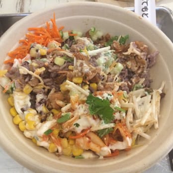 SeoulSpice - Classic bowl. Purple rice and chicken. - Korean Near Me - Washington, DC, District of Columbia SeoulSpice - Classic bowl. Purple rice and chicken. - Korean Near Me - Washington, DC, District of Columbia