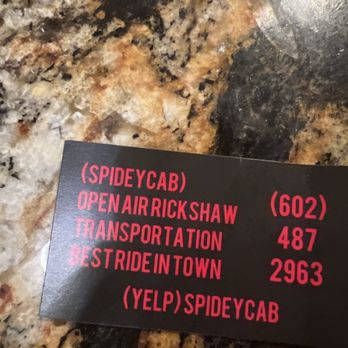 Spidey Cab - Pedicabs Near Me