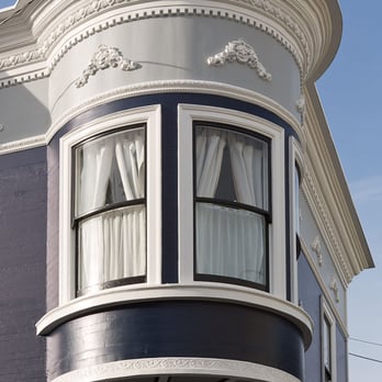 Teevan - Noe Valley Historical Restoration - Turret AFTER - General Contractors Near Me - San Francisco, California