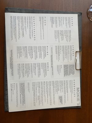 Menu photo 1 Moxies Campbell River Restaurant Campbell River, BC