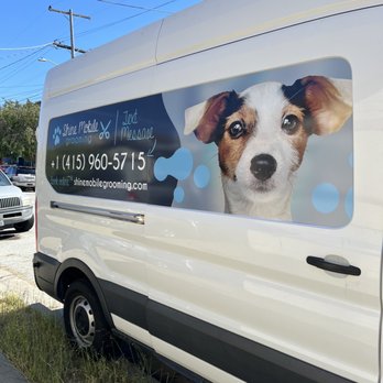 Shine Mobile Grooming - The van - Pet Groomers Near Me Shine Mobile Grooming - The van - Pet Groomers Near Me