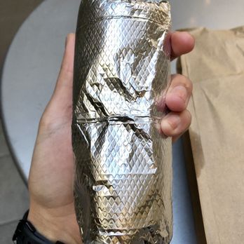 Caramba - Good size breakfast burritos for $3.99! You can add more fillings like potatoes, beans, cheese for $1 each - Mexican Near Me - San Francisco, California