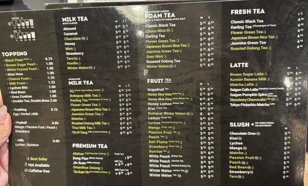 Menu photo 8 BoBaPOP Tea Bar San Gabriel, CA Menu photo 8 BoBaPOP Tea Bar San Gabriel, CA