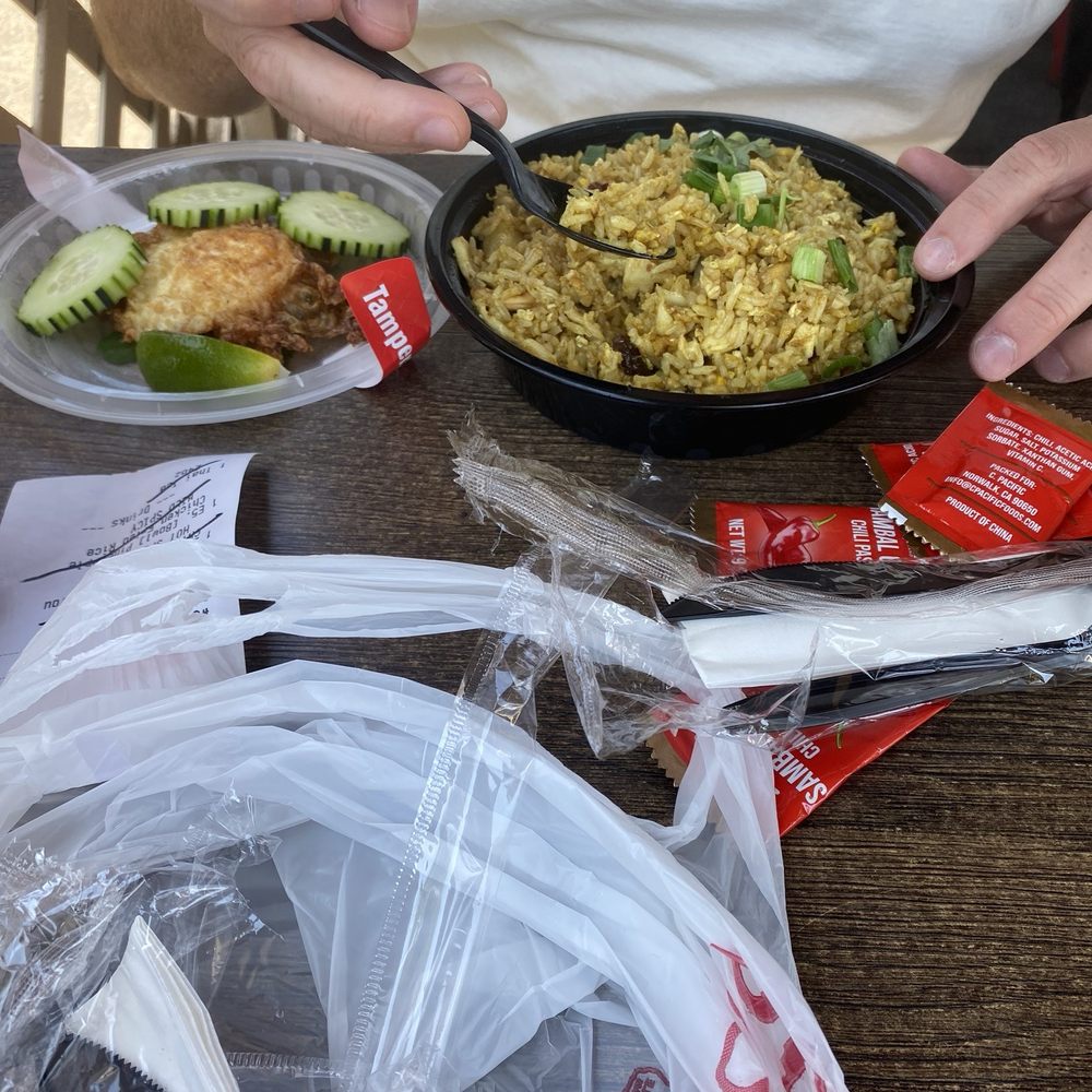 Pineapple fried rice Pineapple fried rice