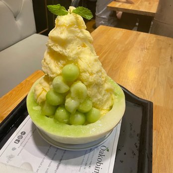 Oakobing - Mango Melon Shaved Ice - Shaved Ice Near Me - Los Angeles, California Oakobing - Mango Melon Shaved Ice - Shaved Ice Near Me - Los Angeles, California