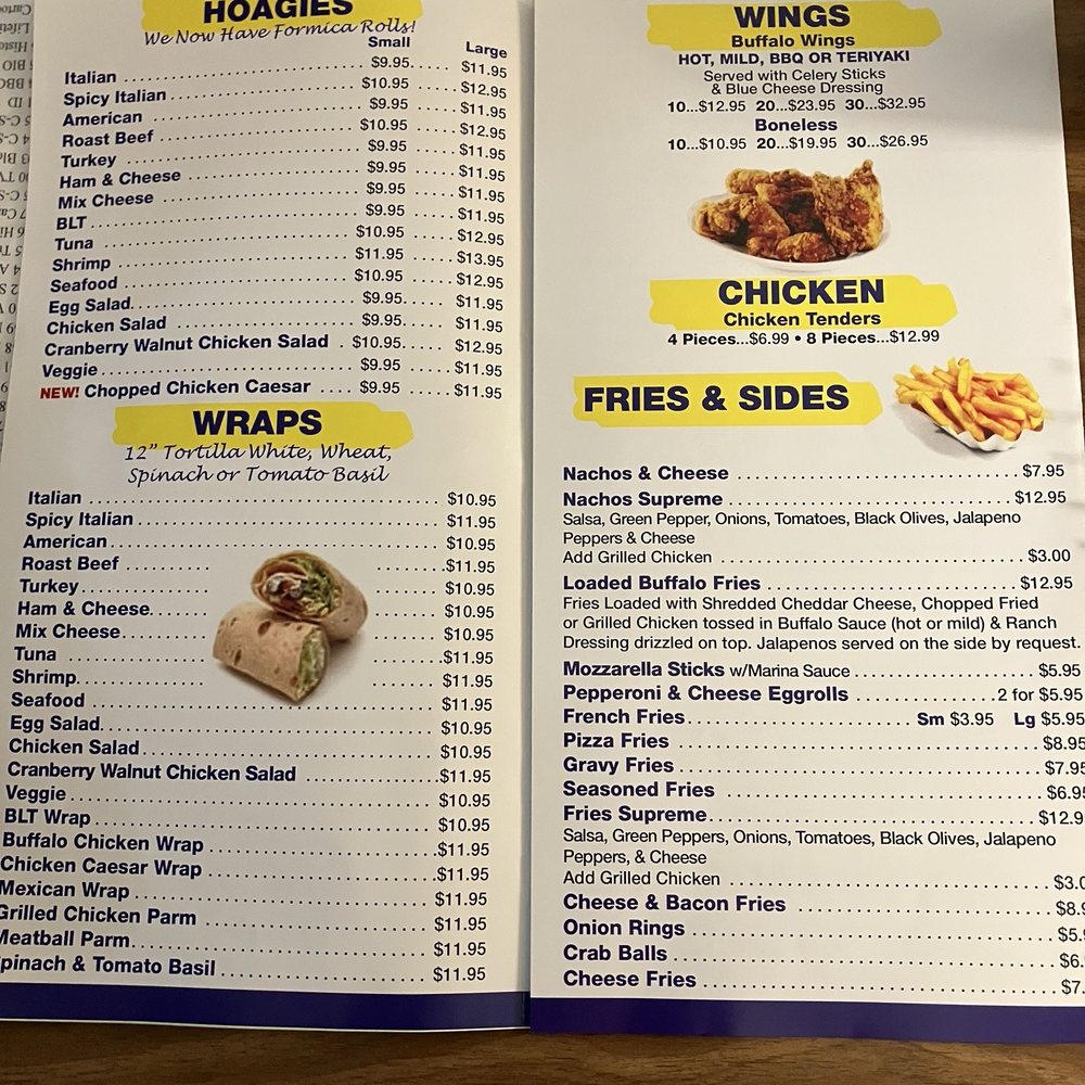 Robinsons's Deli - Menu - Delis Near Me - Villas, New Jersey Robinsons's Deli - Menu - Delis Near Me - Villas, New Jersey