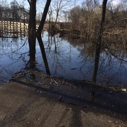 Rice Creek North Regional Trail - Part of the trail is under water!