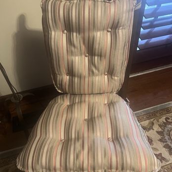 Genesis Upholstery - Redone rocker - Furniture Reupholstery Near Me - Hermitage, Tennessee