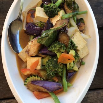 Bua Luang - Eggplant with tofu - Thai Near Me - Albany, California Bua Luang - Eggplant with tofu - Thai Near Me - Albany, California