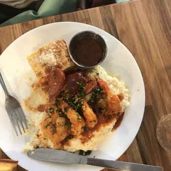 Water for Chocolate - Duck and shrimp and grits - Breakfast & Brunch Near Me - Baltimore, Maryland