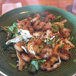 Thai shrimp salad. Fresh, tasty and loaded with seasoned shrimp.