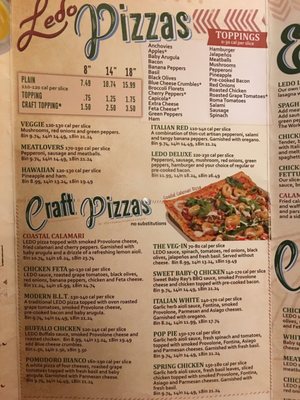 Menu photo 8 Ledo Pizza Columbia, MD