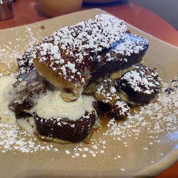 Snooze, an A.M. Eatery - Monkey french toast full order versus half - Breakfast & Brunch Near Me - Orange, California