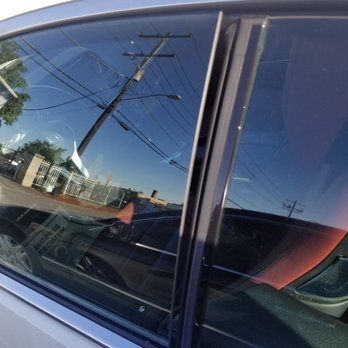 Ameri Benz Auto Service - How my window looked when the told me my car was ready for pick up - Auto Repair Near Me - Bladensburg, Maryland