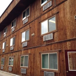 Prospector Inn - Back lot view