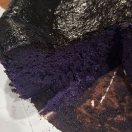 Ube Burnt Basque Cheesecake Ube Burnt Basque Cheesecake