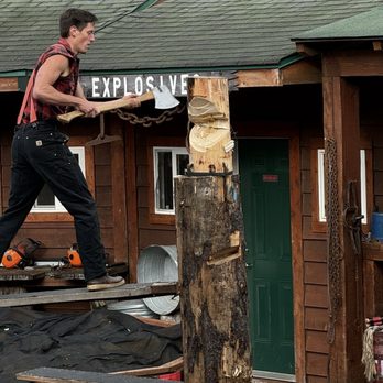 Great Alaskan Lumberjack Show - Performing Arts Near Me - Ketchikan, Alaska Great Alaskan Lumberjack Show - Performing Arts Near Me - Ketchikan, Alaska