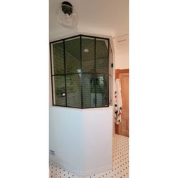 Masterglass - Framed shower enclosure.