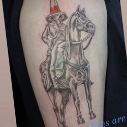Fat Ram's Pumpkin Tattoo