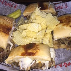 Arni's Cheesesteak made with good prime rib.