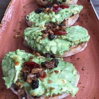 Danville Harvest - Avocado bruschetta with crispy capers and garlic. Yum - New American Near Me - Danville, California Danville Harvest - Avocado bruschetta with crispy capers and garlic. Yum - New American Near Me - Danville, California