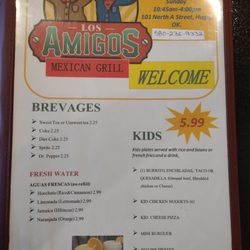Los Amigos Mexican Grill - Los Amigos Mexican Grill menu