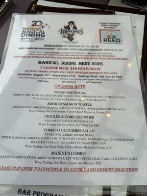 Menu photo 4 Maxine's On Shine Orlando, FL Menu photo 4 Maxine's On Shine Orlando, FL