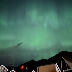 Grande Rockies Resort - Northern Lights from our room 10/7/2024