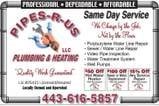 Slide of Pipes-R-Us Plumbing & Heating