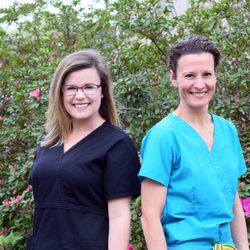 Rana Watson, DC - Our office Manager, Ashley Northcutt with Dr. Watson, B.S.,D.C.